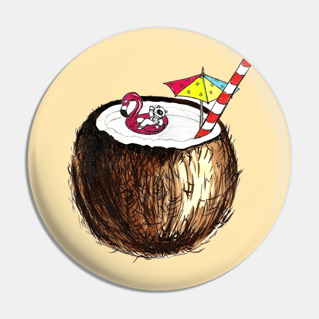 Coconut summer Pin by NatIs