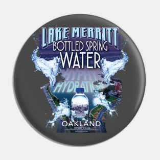 Lake Merritt Bottled Spring Water Pin