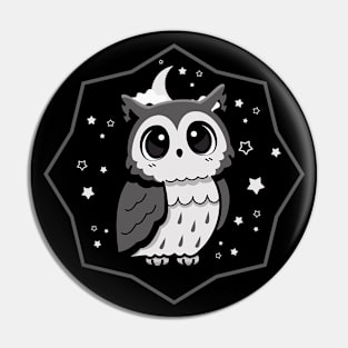 Kawaii Owl Pin