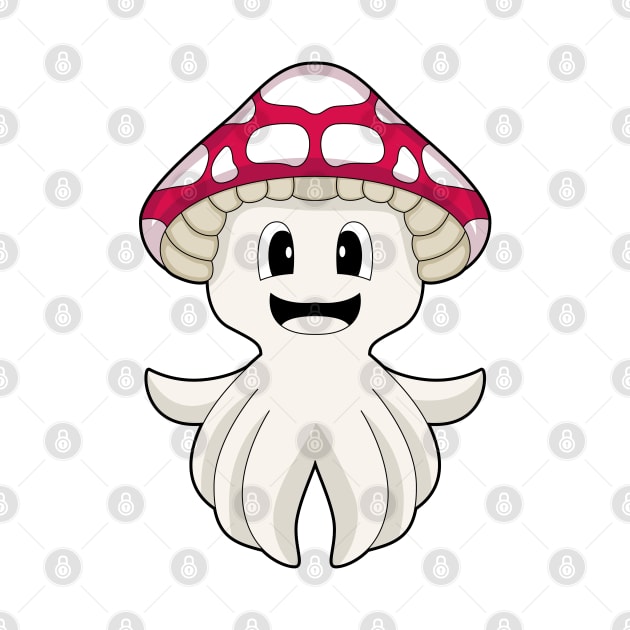 Octopus Mushroom by Markus Schnabel