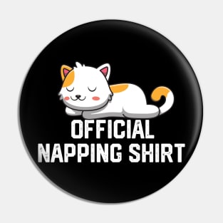 official napping shirt Pin