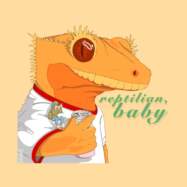 Reptile Baby by toastedmomos