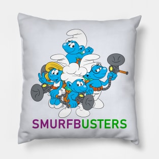 Smurfbusters Pillow