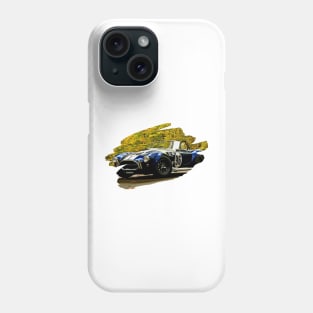 Cobra Action Art Splash Print Phone Case