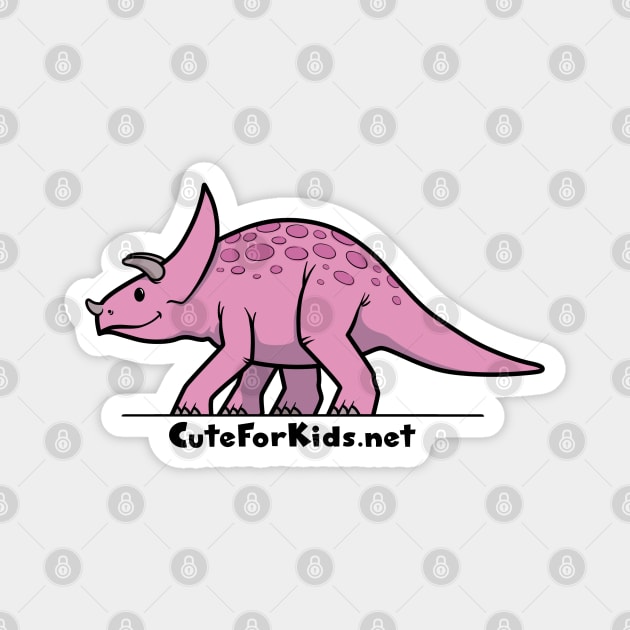 CuteForKids - Triceratops - Branded Magnet by VirtualSG