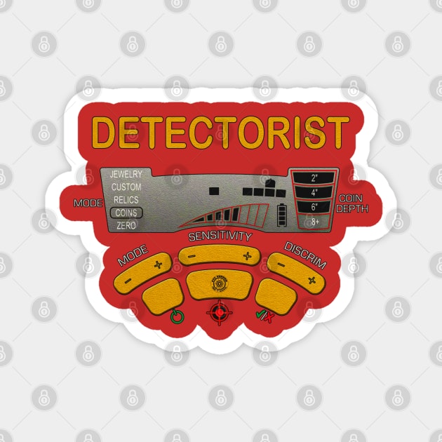 Detectorist UI Magnet by eyevoodoo