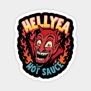 HellYea Hot Sauce Magnet