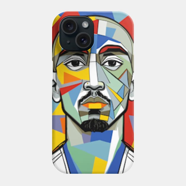 Portrait of Rapper Phone Case by Ikibrai