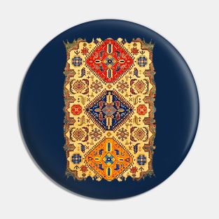 Armenian Folk Artwork Pin