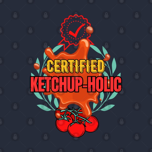 Certified  Ketchup-Holic - Funny Ketchup by SEIKA by FP