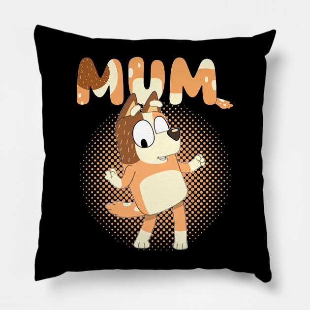 LIMITED - MUM Pillow by MushroomSkull Art