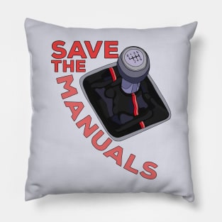 Save The Manuals Pillow