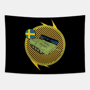 Strv-103 Swedish Main Battle Tank Tapestry