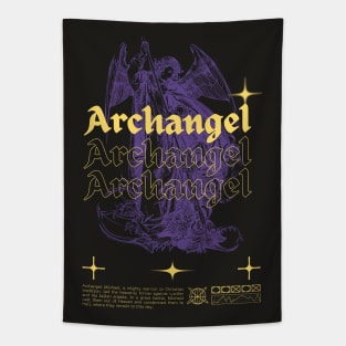 Archangel Michael - Divine Justice Tapestry