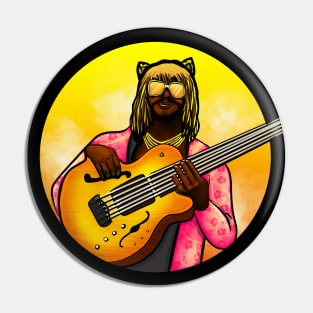 Thundercat Circle Pin