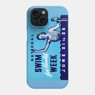 1935 Swim for Health Phone Case