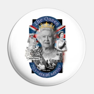 Queen Elizabeth ii Pin