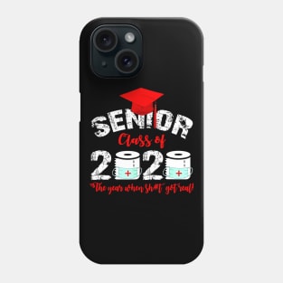 Senior Class Of 2020 Quarantine Toilet Paper Graduation Phone Case