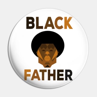 Black Father Pin