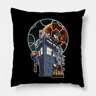 Doctor Who Design 10 Pillow