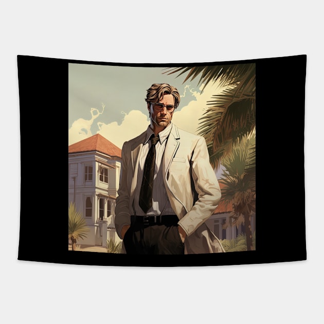 William Butler Yeats Tapestry by ComicsFactory