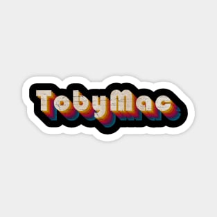 retro vintage TobyMac Magnet