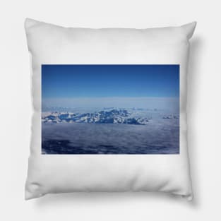 Swiss Alps IV. Aerial. 2010 Pillow