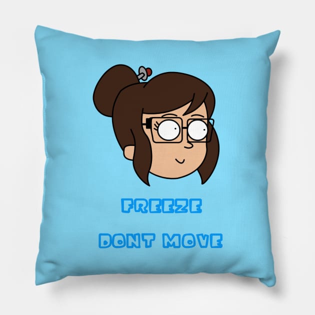 mei overwatch Pillow by ahmedelsiddig