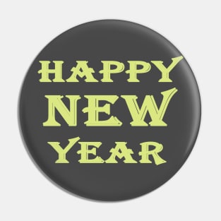 HAPPY NEW YEAR Pin