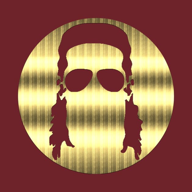 The Mullet Show Silhouette - Gold by TheMulletShow