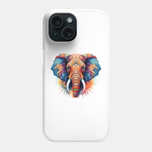 Colorful Decorative Indian Elephant Design Phone Case