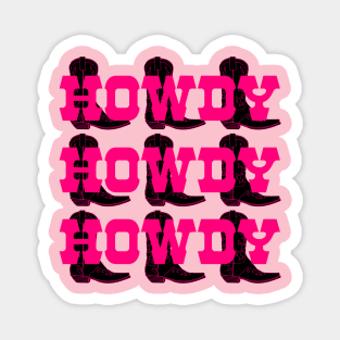 Howdy Cowboy Magnet