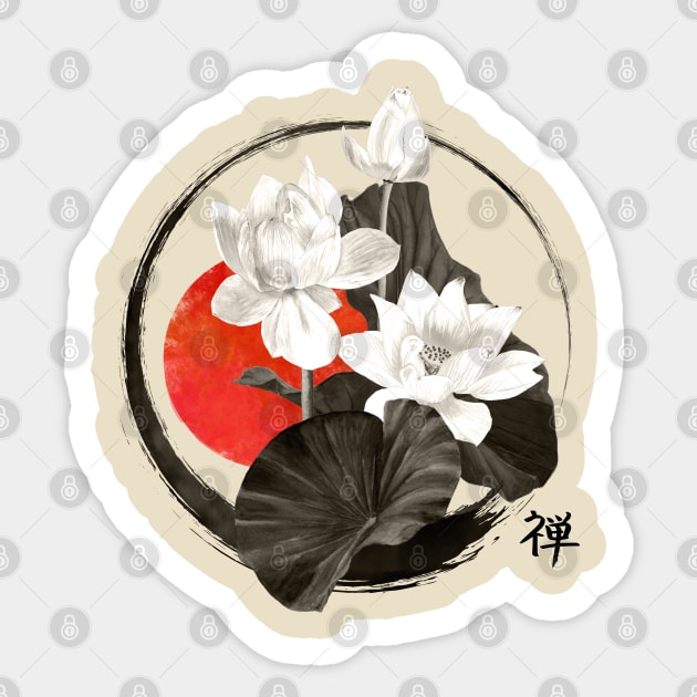 Sticker ZEN Lotus