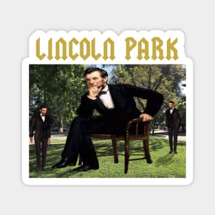 LINCOLN PARK Band Tee - Parody Off Brand Funny Boot Knock Off Meme Version 2 Magnet