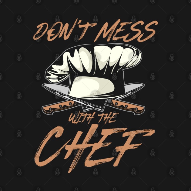 funny chef shirt by MYFROG