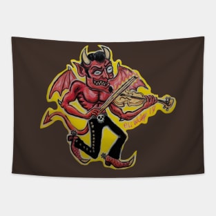 devil's fiddle Tapestry