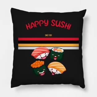 Happy Sushi Pillow