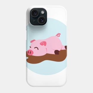 Sleepy Pig Phone Case