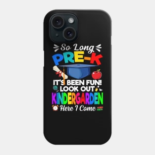 Look Out Kindergarten Pre-K Graduate Preschool Graduation Phone Case