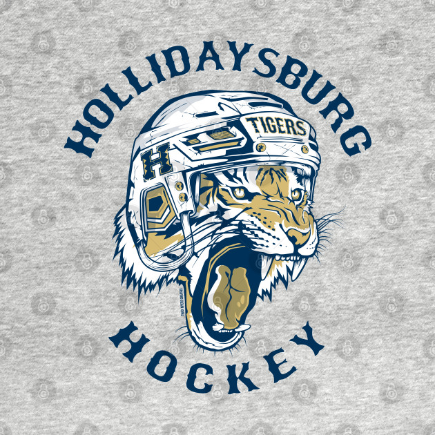 Disover Hollidaysburg Hockey - Tigers - T-Shirt