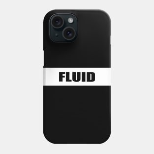 Fluid - White Phone Case