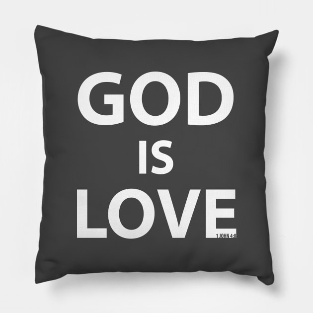 God is love Pillow by timlewis