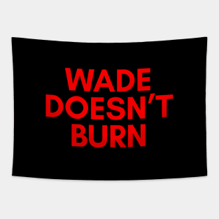 Wade Doesnt Burn Tapestry