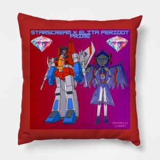 Starscream x Elita Peridot Prime Pillow