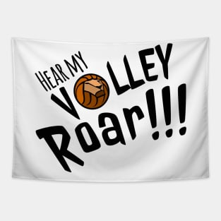 Volleyball Lion Designer Shirt Tapestry