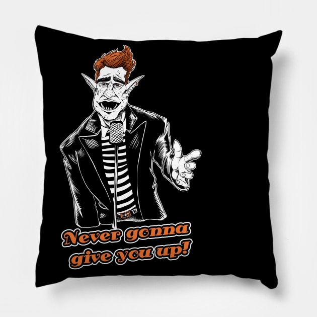 Rick troll'd Pillow by cb-illustratie