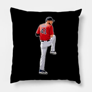 Chris Sale #41 Pitches Pillow