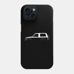 Isuzu Trooper SWB (1981) Silhouette Phone Case