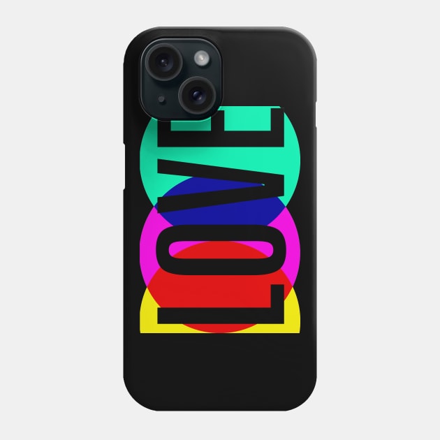 Love Shirt Love Design Phone Case by DANPUBLIC