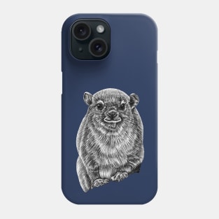 Baby rock hyrax Phone Case